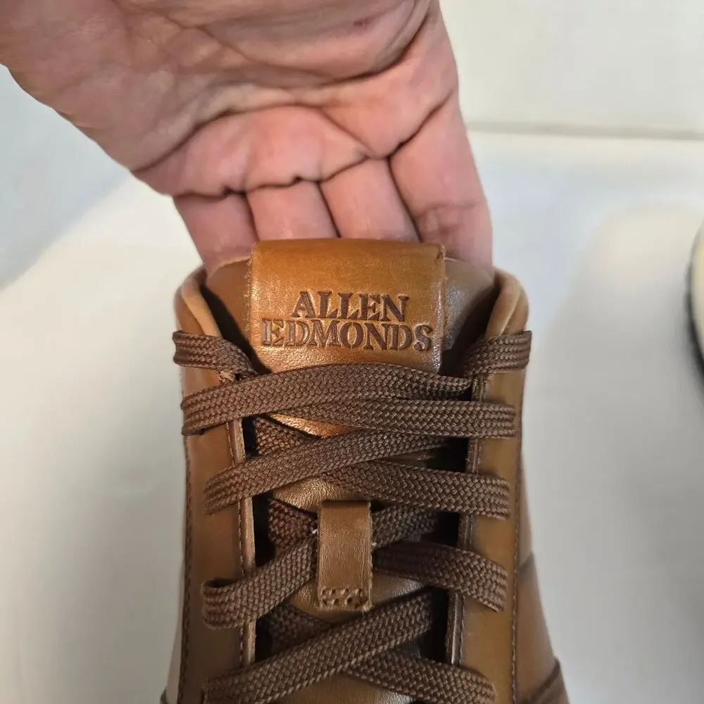 ALLEN EDMONDS LAWSON LACE UP SNEAKERS, SIZE 11 - Picture 7 of 10
